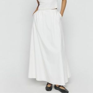 COPY - Reformation white skirt
